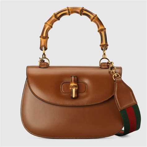 gucci bamboo daily bag midium|Gucci Bamboo 1947 Collection .